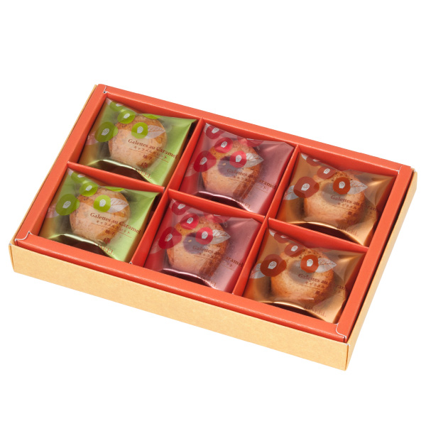 キャラメルガレット 6個入