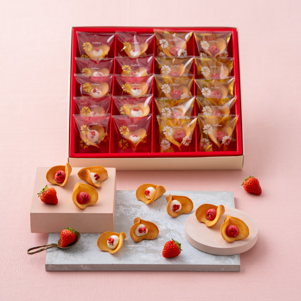 ルフル20個入(バニラ・ベリーベリー)）