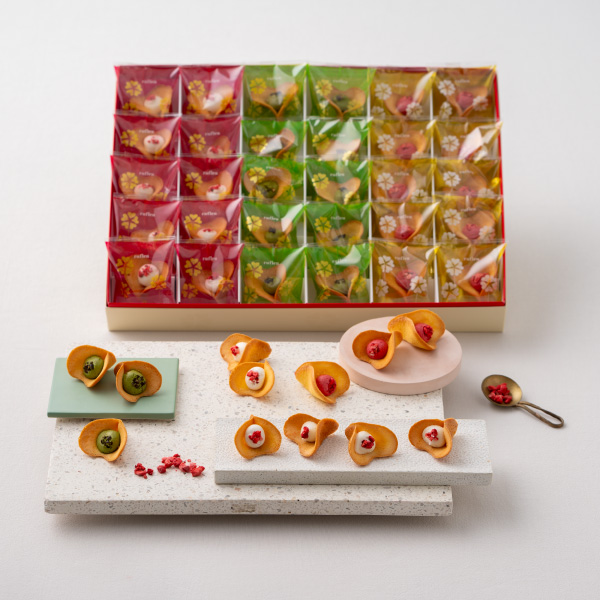 ルフル30個入(バニラ・抹茶・ベリーベリー)