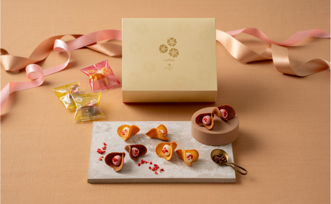 ルフル16個入(バニラ・ココアベリー)